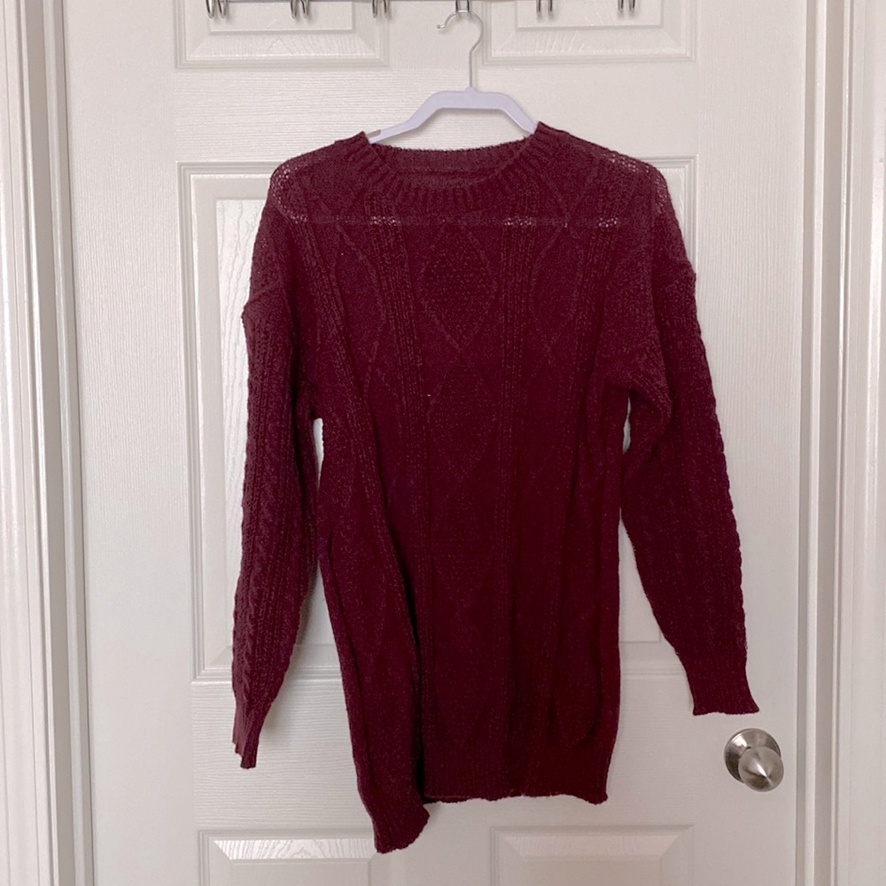 Drop Shoulder Sweater